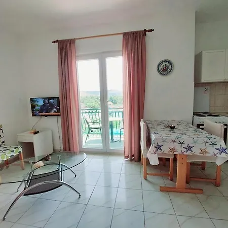 In Zaboric With Sea View, Balcony, Air Conditioning, Wifi 5177-2 Sibenik