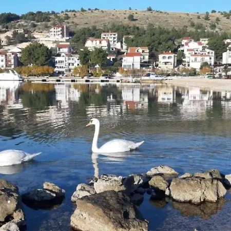 In Zaboric With Sea View, Balcony, Air Conditioning, Wifi 5177-2 Sibenik