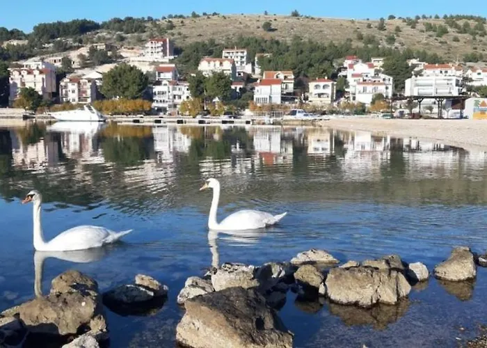 In Zaboric With Sea View, Balcony, Air Conditioning, Wifi 5177-2 Šibenik